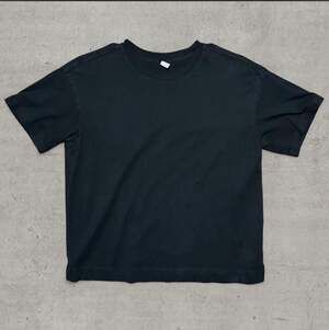 Old Navy Vintage Tee Black Short Sleeve T-Shirt Size S Tall